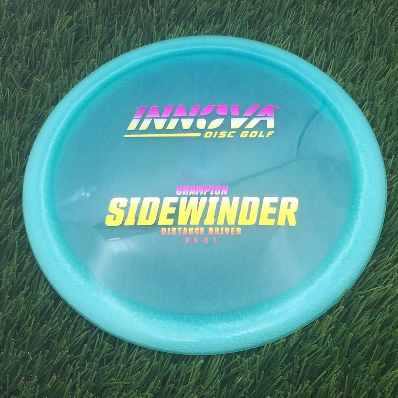 Innova Champion Sidewinder with Burst Logo Stock Stamp- 144.08 Blue