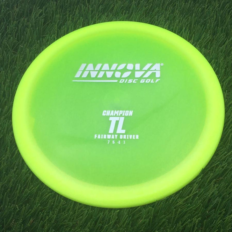 Innova Champion TL with Burst Logo Stock Stamp- 137.17 Yellow