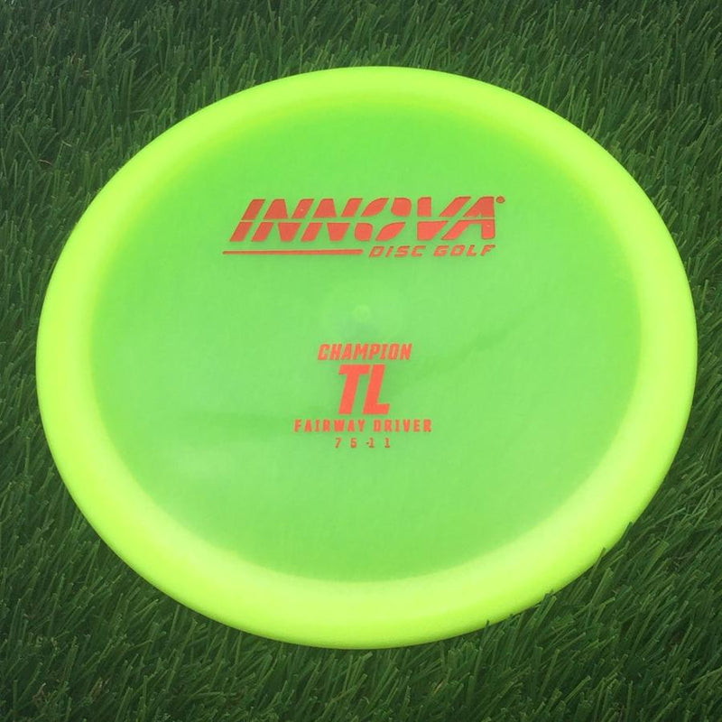Innova Champion TL with Burst Logo Stock Stamp- 138.4 Yellow