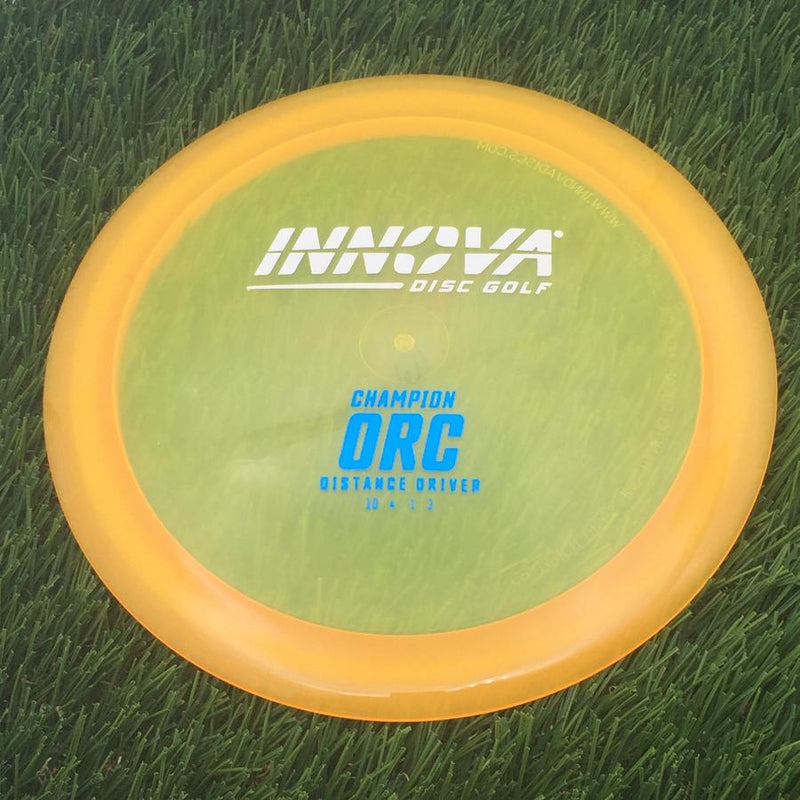 Innova Champion Orc with Burst Logo Stock Stamp- 162.48 Orange