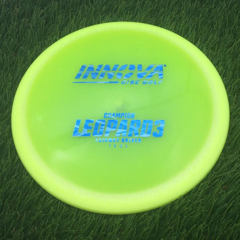 Innova Champion Leopard3 with Burst Logo Stock Stamp- 139.47 Yellow