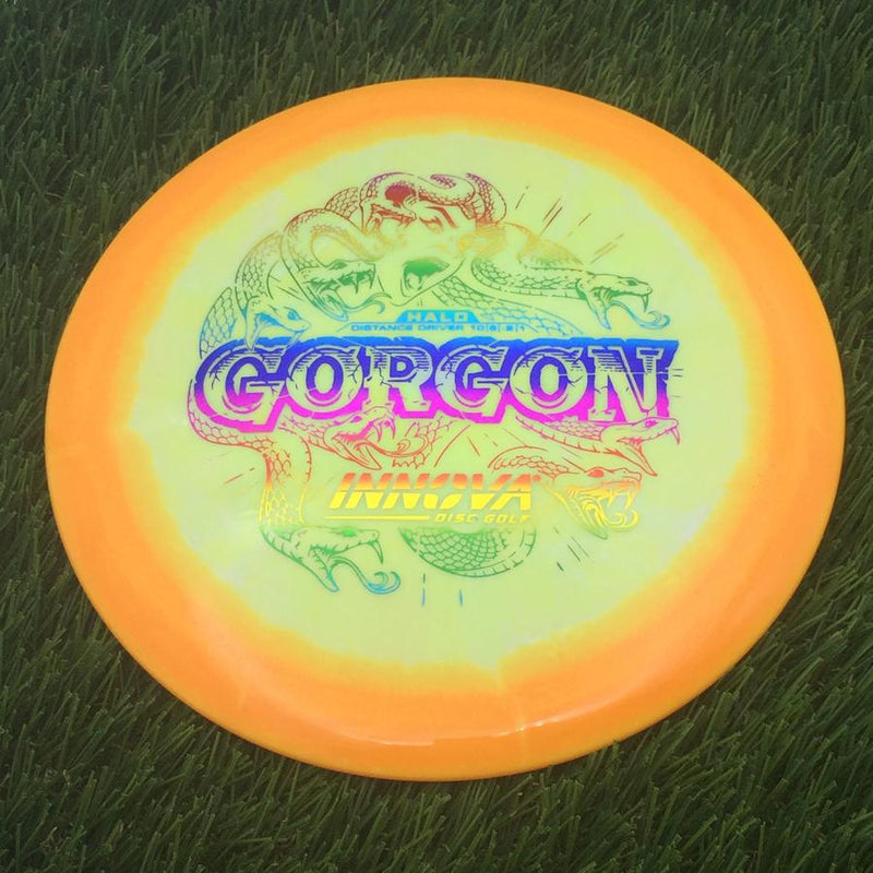 Innova Halo Star Gorgon with Burst Logo Stock Stamp- 170.93 Yellow