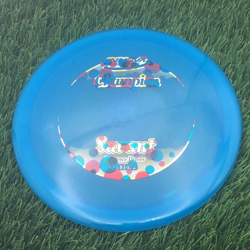 Innova Champion Savant with Circle Fade Stock Stamp- 170.76 Blue