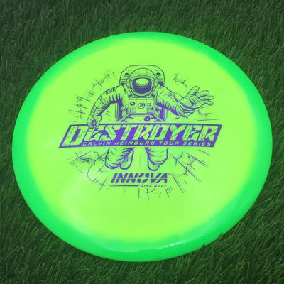 Innova Halo Star Destroyer with Calvin Heimburg Tour Series 2025 Stamp- 175.91 Yellow