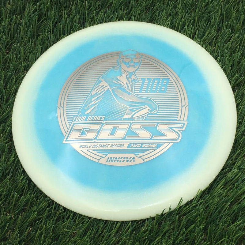 Innova Proto Glow Halo Star Boss with David Wiggins Tour Series 2025 Stamp- 172.94 Blue