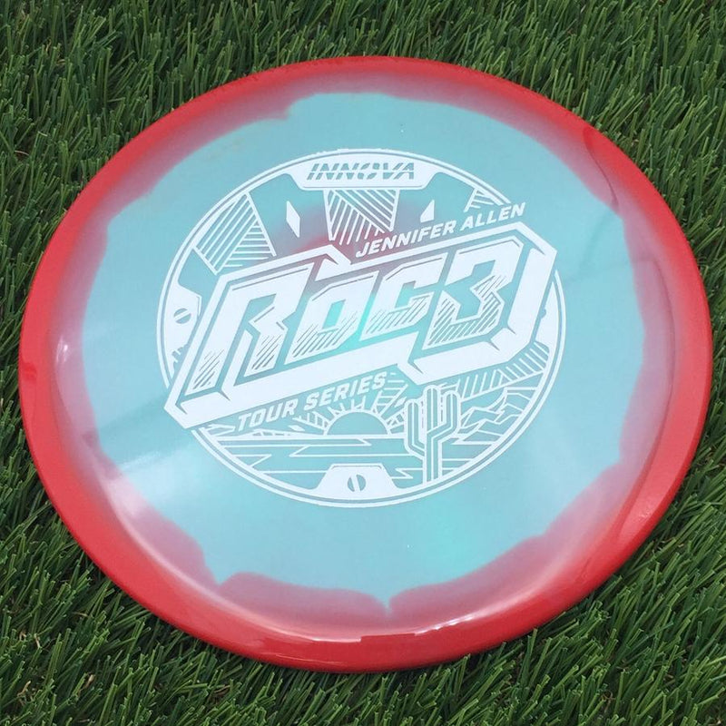 Innova Proto Glow Halo Star Roc3 with Jennifer Allen Tour Series 2025 Stamp- 181.27 Blue