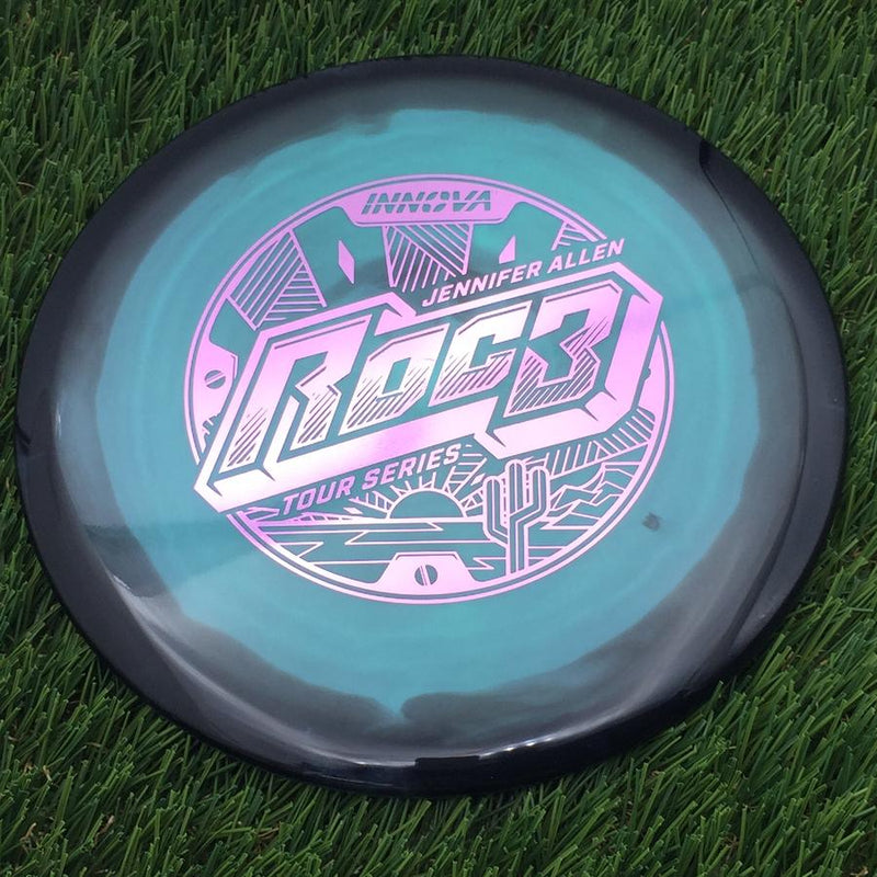 Innova Proto Glow Halo Star Roc3 with Jennifer Allen Tour Series 2025 Stamp- 179.83 Blue