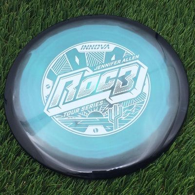 Innova Proto Glow Halo Star Roc3 with Jennifer Allen Tour Series 2025 Stamp- 181.86 Blue