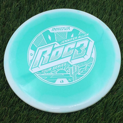 Innova Proto Glow Halo Star Roc3 with Jennifer Allen Tour Series 2025 Stamp- 179.64 Green