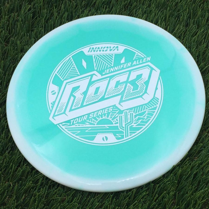 Innova Proto Glow Halo Star Roc3 with Jennifer Allen Tour Series 2025 Stamp- 179.64 Green