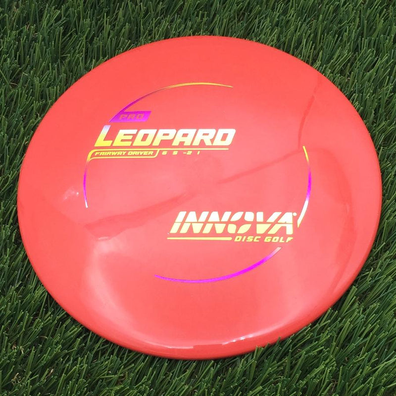 Innova Pro Leopard with Burst Logo Stock Stamp- 173.61 Red