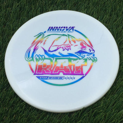 Innova Star Rat 4|2|0|2 with Burst Logo Stock Stamp- 174.94 White