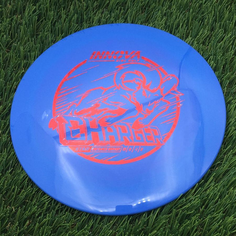 Innova Star Charger with Burst Logo Stock Stamp- 172.86 Blue