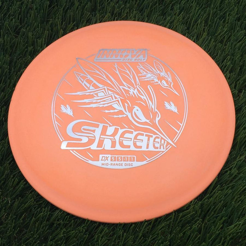 Innova DX Skeeter with Burst Logo Stock Character Stamp- 174.9 Orange