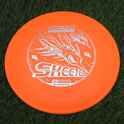Innova DX Skeeter with Burst Logo Stock Character Stamp- 174.05 Orange