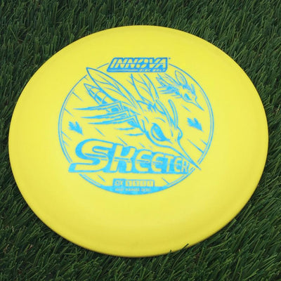 Innova DX Skeeter with Burst Logo Stock Character Stamp- 162.61 Yellow