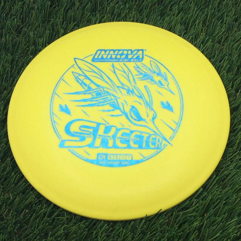 Innova DX Skeeter with Burst Logo Stock Character Stamp- 162.61 Yellow