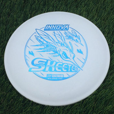 Innova DX Skeeter with Burst Logo Stock Character Stamp- 164.09 White