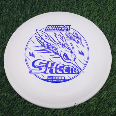 Innova DX Skeeter with Burst Logo Stock Character Stamp- 174.26 White