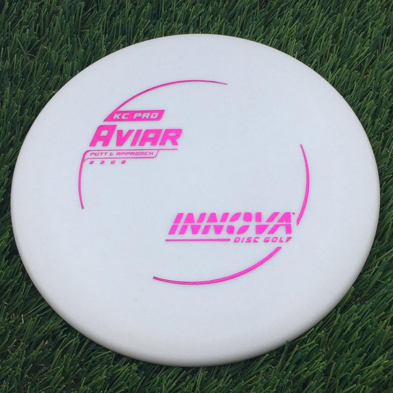 Innova Pro KC Aviar with Ken Climo 12 Time World Champion Burst Logo Stamp- 175.19 White