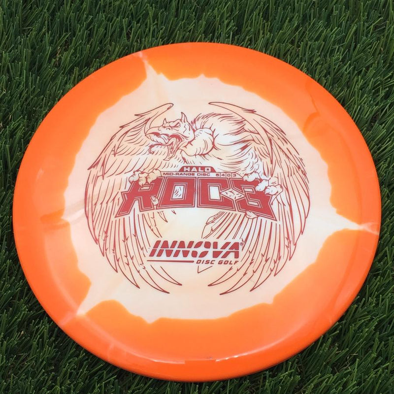 Innova Halo Star Roc3 with Burst Logo Stock Stamp- 167.91 Orange