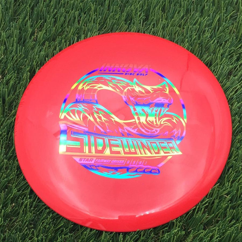 Innova Star Sidewinder with Burst Logo Stock Stamp- 166.46 Red