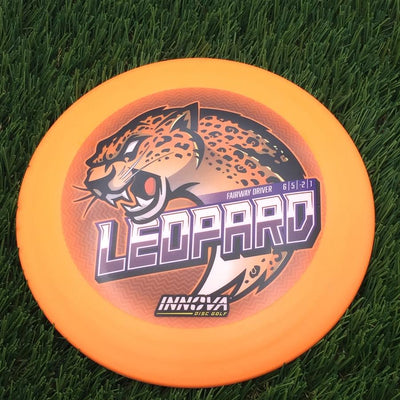 Innova DX Leopard with INNfuse Stock Stamp- 171.75 Orange