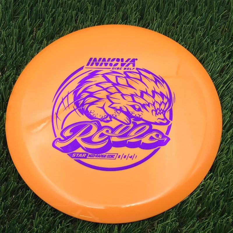 Innova Star Rollo with Burst Logo Stock Stamp- 176.6 Orange