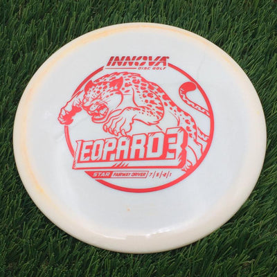 Innova Star Leopard3 with Burst Logo Stock Stamp- 161.65 White