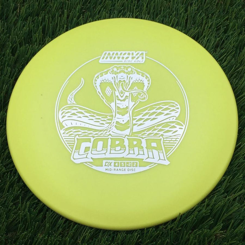 Innova DX Cobra with Burst Logo Stock Stamp- 166.68 Yellow