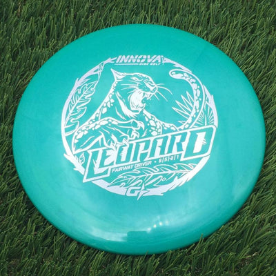Innova Gstar Leopard with Burst Logo Stock Stamp- 161.69 Green