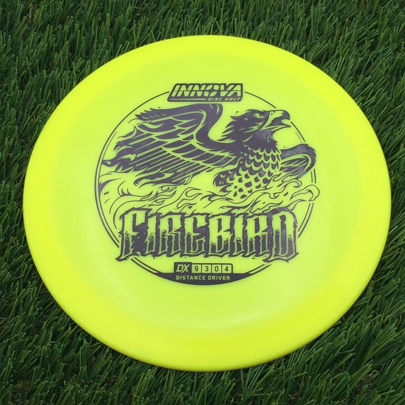 Innova DX Firebird with Burst Logo Stock Stamp- 136.75 Yellow