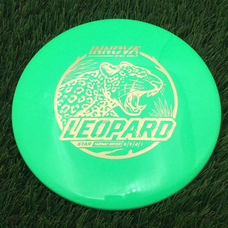 Innova Star Leopard with Burst Logo Stock Stamp- 163.04 Green