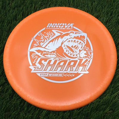 Innova Star Shark with Burst Logo Stock Stamp- 150.47 Orange