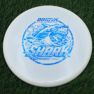 Innova Star Shark with Burst Logo Stock Stamp- 177.42 White
