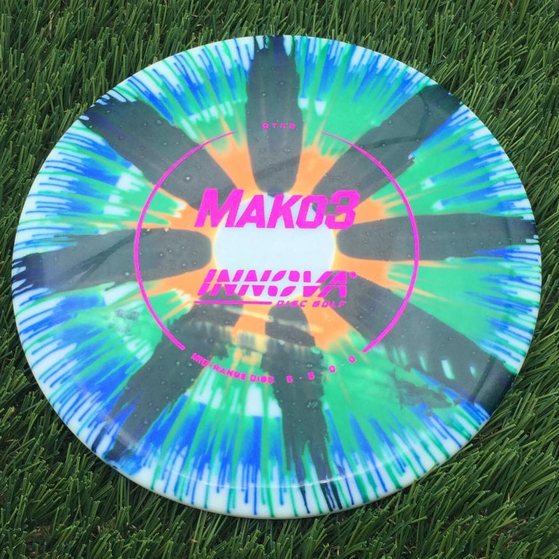 Innova Star I-Dye Mako3 with Burst Logo Stock Stamp- 180.11 Dyed
