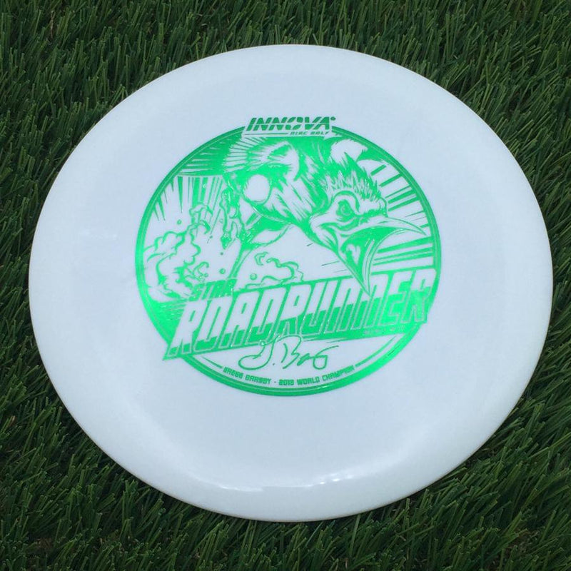 Innova Star Roadrunner with Gregg Barsby - 2018 World Champion with Burst Logo Stamp- 158.35 White
