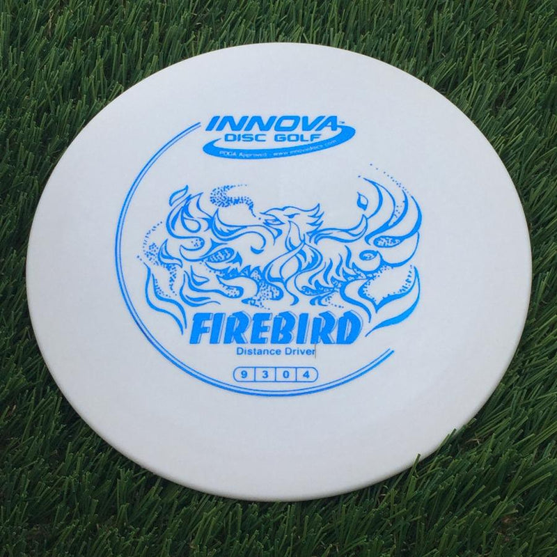 Innova DX Firebird with Burst Logo Stock Stamp- 174.91 White