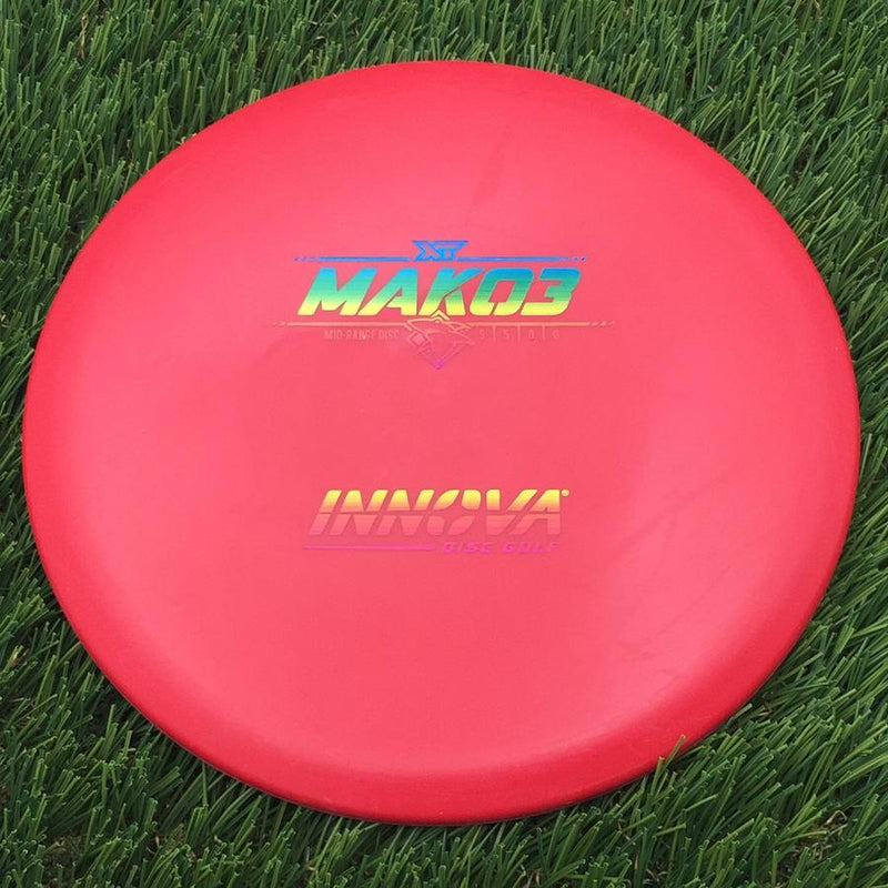 Innova XT Mako3 with Burst Logo Stock Stamp- 168.43 Red