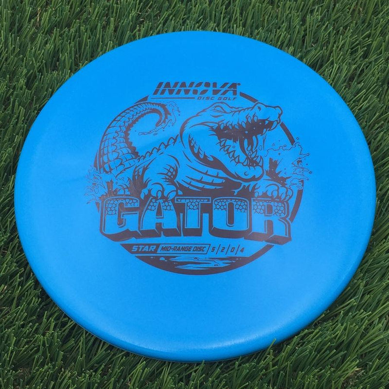 Innova Star Gator with Burst Logo Stock Character Stamp- 176.17 Blue