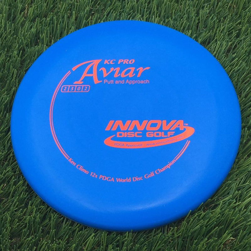 Innova Pro KC Aviar with Ken Climo 12x PDGA World Disc Golf Champion Stamp- 153.24 Blue