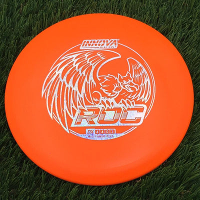 Innova DX Roc with Burst Logo Stock Stamp- 157.06 Orange