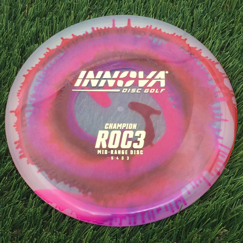 Innova Champion I-Dye Roc3 with Burst Logo Stock Stamp- 174.57 Dyed