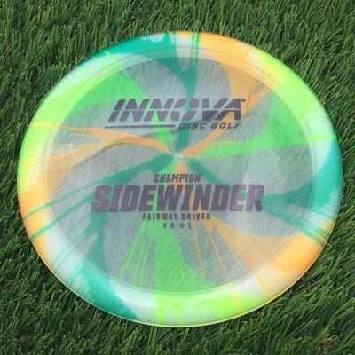 Innova Champion I-Dye Sidewinder with Burst Logo Stock Stamp- 170.07 Dyed