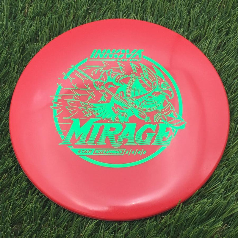 Innova Star Mirage with Burst Logo Stock Character Stamp- 170.52 Red