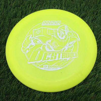 Innova DX Destroyer with Burst Logo Stock Stamp- 156.25 Yellow