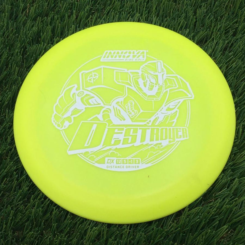 Innova DX Destroyer with Burst Logo Stock Stamp- 156.25 Yellow