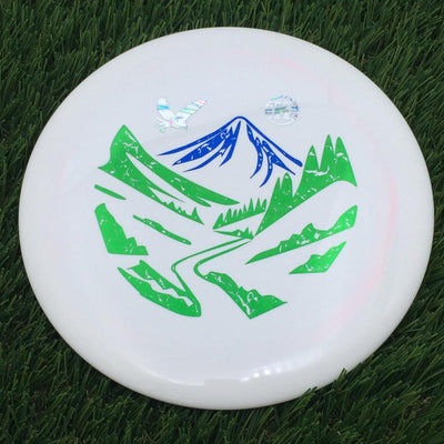 Kastaplast K1 Kaxe with National Disc Golf Day 2024 - Wilderness Paradise Stamp- 173 White