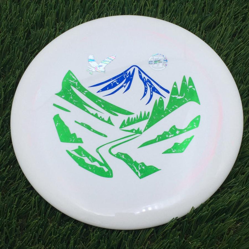 Kastaplast K1 Kaxe with National Disc Golf Day 2024 - Wilderness Paradise Stamp- 173 White