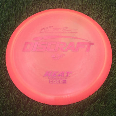 Discraft ESP Heat with Paul McBeth - 6x World Champion Signature Stamp- 172 Pink
